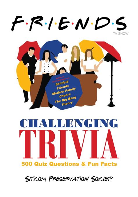 Friends TV Show Challenging Trivia: 500 Quiz Questions & Bonus Fun Facts eBook by SPS (Sitcom ...