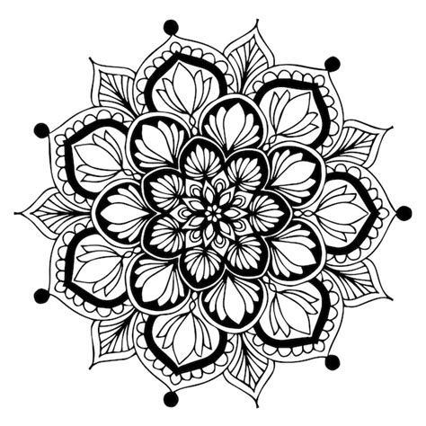 Dibujos de mandalas | Vector Premium