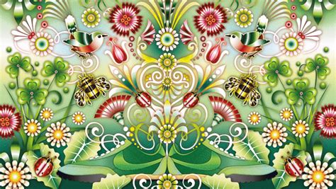 Ilustração para patterns com alma (Catalina Estrada Uribe). Curso online | Domestika Tropical ...