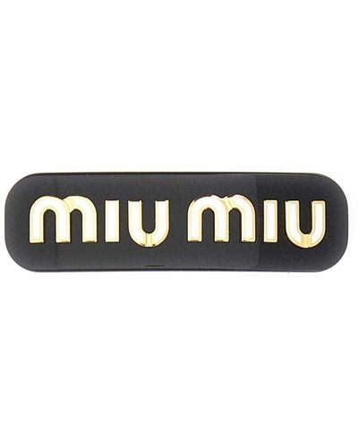 White Miu Miu Accessories for Women | Lyst