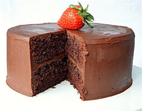 Moist Chocolate Cake With Ganache Frosting | Serena Bakes Simply From ...