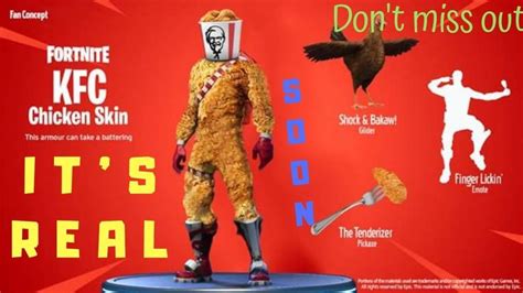 [NEW] Kentucky Fried Chicken Fortnite Skin concept!!!====》REAL《====seaso... | Fond d'ecran ...