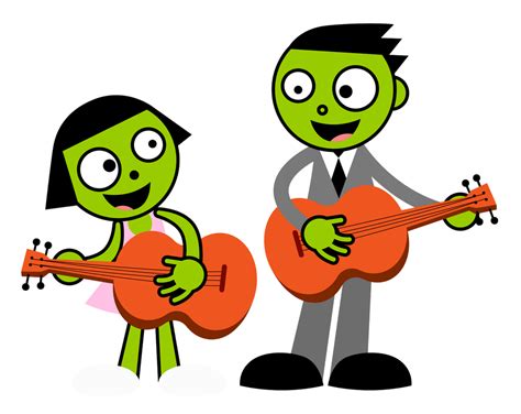 PBS Kids GIF - Playing Guitars (1999) by LuxoVeggieDude9302 on DeviantArt