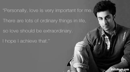 Ranbir Kapoor Quotes. QuotesGram