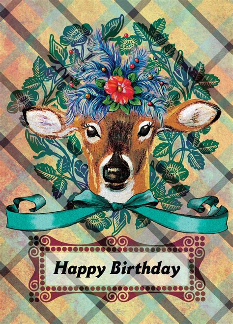 Birthday Deer - Potluck Press