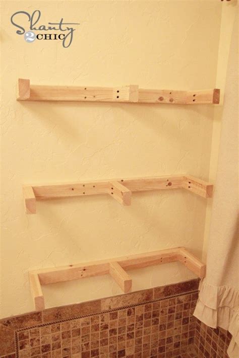 Easy DIY Floating Shelves - Floating Shelf Tutorial Video & Free Plans | Floating shelves diy ...