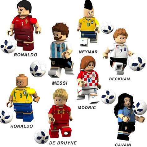 4Pcs 2018 Russia World Cup Football Player Figure Building Blocks Toy for Kids #Unbranded | Lego ...