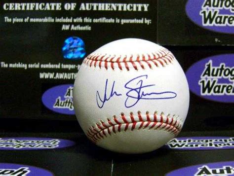 John Stearns autographed Baseball