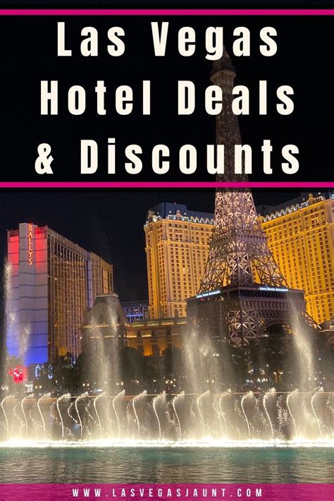 Las Vegas Hotel Deals - Hotel Discounts & Promo Codes | Las vegas hotel deals, Las vegas hotels ...