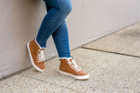 Blogger Style Two Ways: Tan Suede Sneakers | Something Good