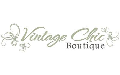 Vintage Chic Boutique Logo Design by Matt Wilson at Coroflot.com