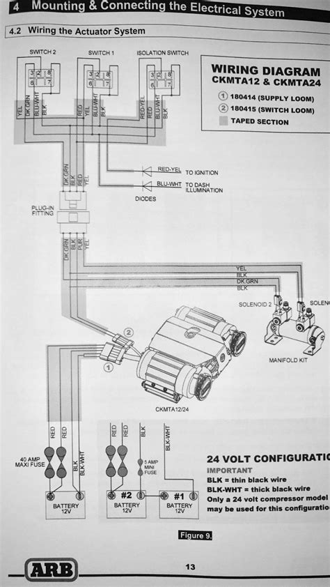 Arb Twin Compressor Wiring Diagram - IOT Wiring Diagram