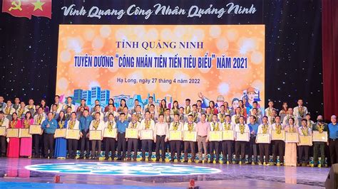 Quảng Ninh: Tuyên dương 70 công nhân tiêu biểu trong "Tháng Công nhân"