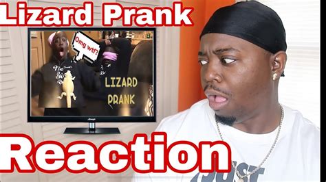 KYERRA & QUINT TV LIZARD PRANK!! ( REACTION) - YouTube