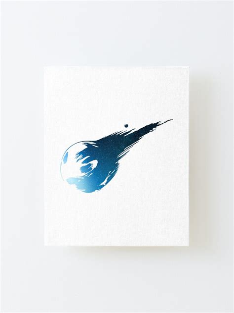 ""Meteor", Final Fantasy VII Logo, Final Fantasy 7, Meteor logo" Mounted Print by Pride98 ...