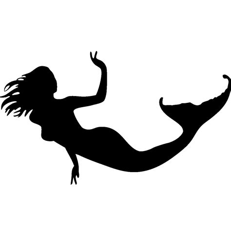 Silhouette Mermaid Photography Drawing Clip art - mermaid tail png ...