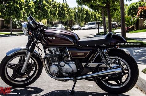 1979 Honda Cb650 Cafe Racer Red Burgundy