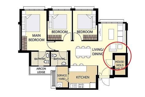 Ideas for Common 3, 4 & 5-room BTO Layouts (with Examples!) | Kitchen layout plans, House layout ...