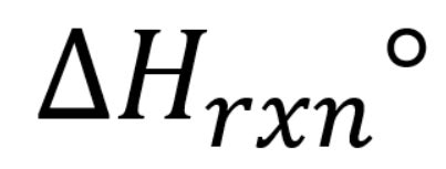 Enthalpy of Reaction, Formation, & Combustion | ChemTalk