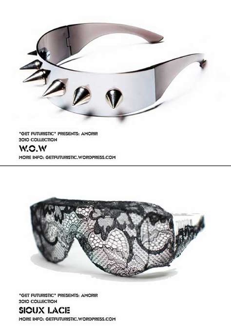 Latoya's Fashion Chronicles: Attack Of The Futuristic/Gothic Eyewear