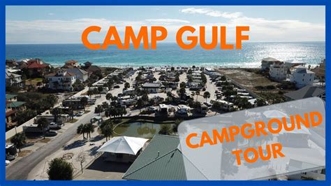 Camp Gulf Campground Tour in Miramar Beach, Florida (Destin) - YouTube