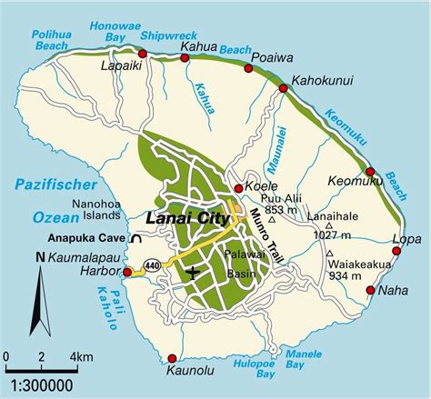 Large Lanai Maps for Free Download and Print | High-Resolution and ...