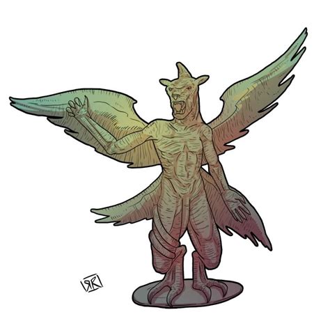 Stock Art: Pazuzu Statue - Purple Duck Games | Stock Art | DriveThruRPG.com