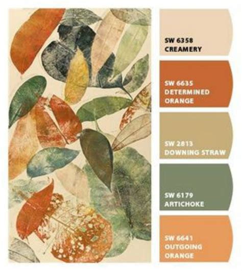 AUTUMN COLOR PALETTES....WHAT'S YOUR FAVORITE? | Fall color palette, Paint color schemes, Paint ...