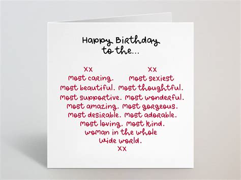 Huxters Funny Birthday Card For Her – Good Bad News Happy Birthday Card ...