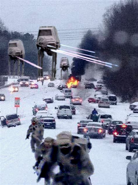 Snowmageddon 2017 : r/StarWars