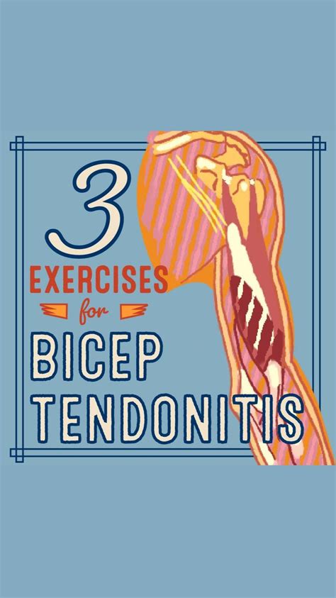 3 Exercises for Bicep Tendonitis in 2022 | Biceps workout, Bicep ...