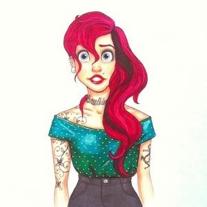 Ariel Tattooed - Tattoos Fan Art (36099716) - Fanpop