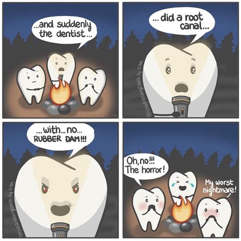 This is by far the scariest dental story you’ve ever heard. | Dental jokes, Dental fun, Dental humor