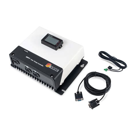 MPPT 100A Programmable Solar Charge Controller 12/24/36/48V for Off-grid Cabin / Marine ...