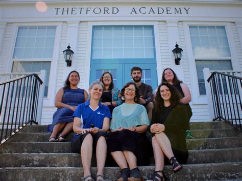 Thetford Academy Welcomes New Faculty - Thetford Academy