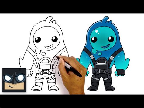 How to Draw RIPPLEY | NEW Fortnite Season 11 Skin - Videos For Kids