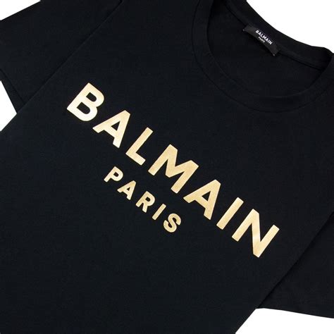 びください BALMAIN ゴールド Balmain Parisロゴプリントの通販 by ユニオンショップ｜バルマンならラクマ - 新品 Balmain ビッグバン