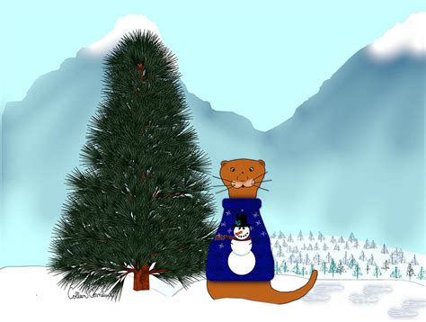 Oliver Finds His Christmas Tree Photograph by Colleen Cornelius - Fine Art America