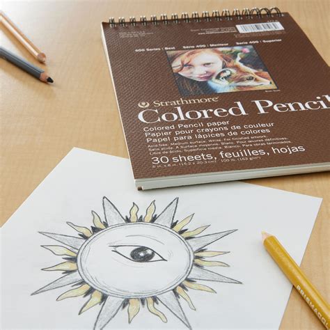 "Find Strathmore® 400 Series Colored Pencil Paper Pad at Michaels. The paper has a toothy ...