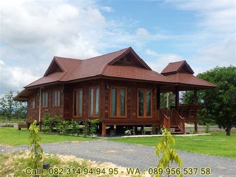 Rumah Kayu Modern Minimalis | Rumah Kayu Modern 2 Lantai