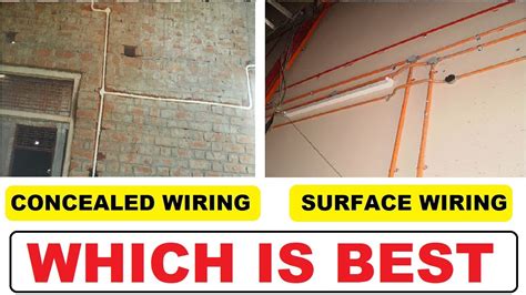 Difference Between Concealed Wiring and Open Wiring - Which is Best for ...