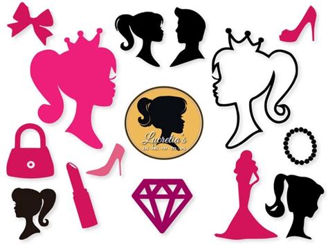 Barbie Barbie SVG Barbie silhouettes for Silhouette Cameo