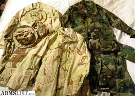 ARMSLIST - For Sale/Trade: Air Force Bdu's Camo Military Uniforms/Field Jacket