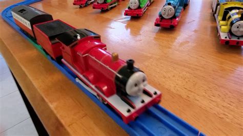 Tomy 1st Generation Talking James Trackmaster Thomas and Friends Now on eBay - YouTube