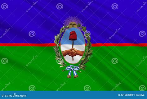 Flag of Buenos Aires is a Province in Argentina Stock Illustration ...