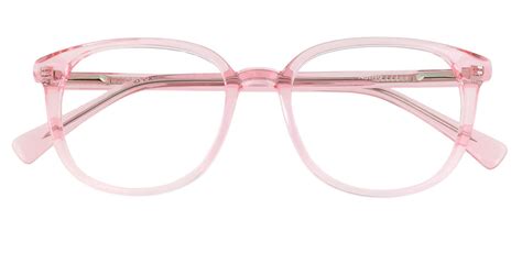 Presley Square Reading Glasses - Pink Crystal | Women's Eyeglasses ...