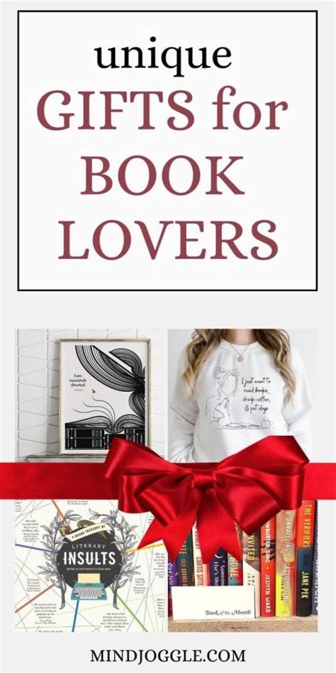 Unique Gifts for Book Lovers - Mind Joggle