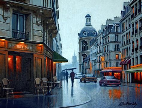 18 Gorgeous Night Cityscapes Paintings by Alexey Butyrsky | 99inspiration