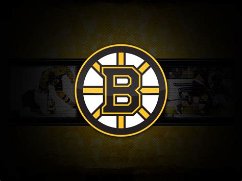 Boston Bruins Logo Desktop Backgrounds | PixelsTalk.Net