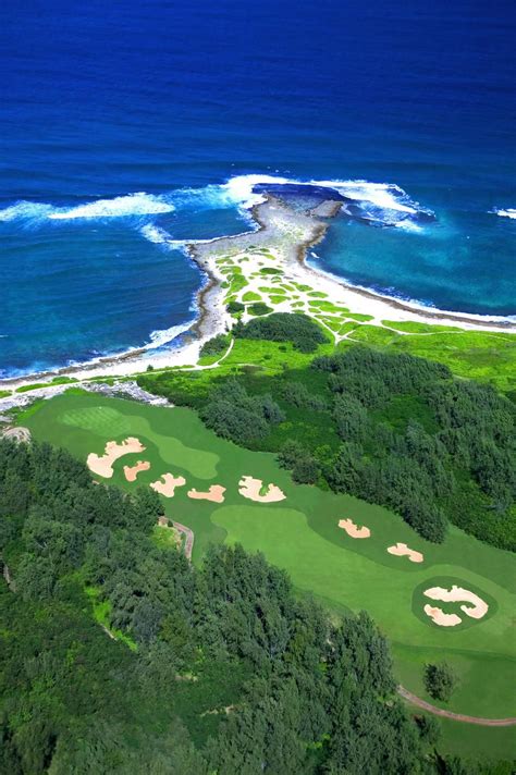 Arnold Palmer Course at Turtle Bay on Oahu Top Golf Courses, Famous Golf Courses, Public Golf ...